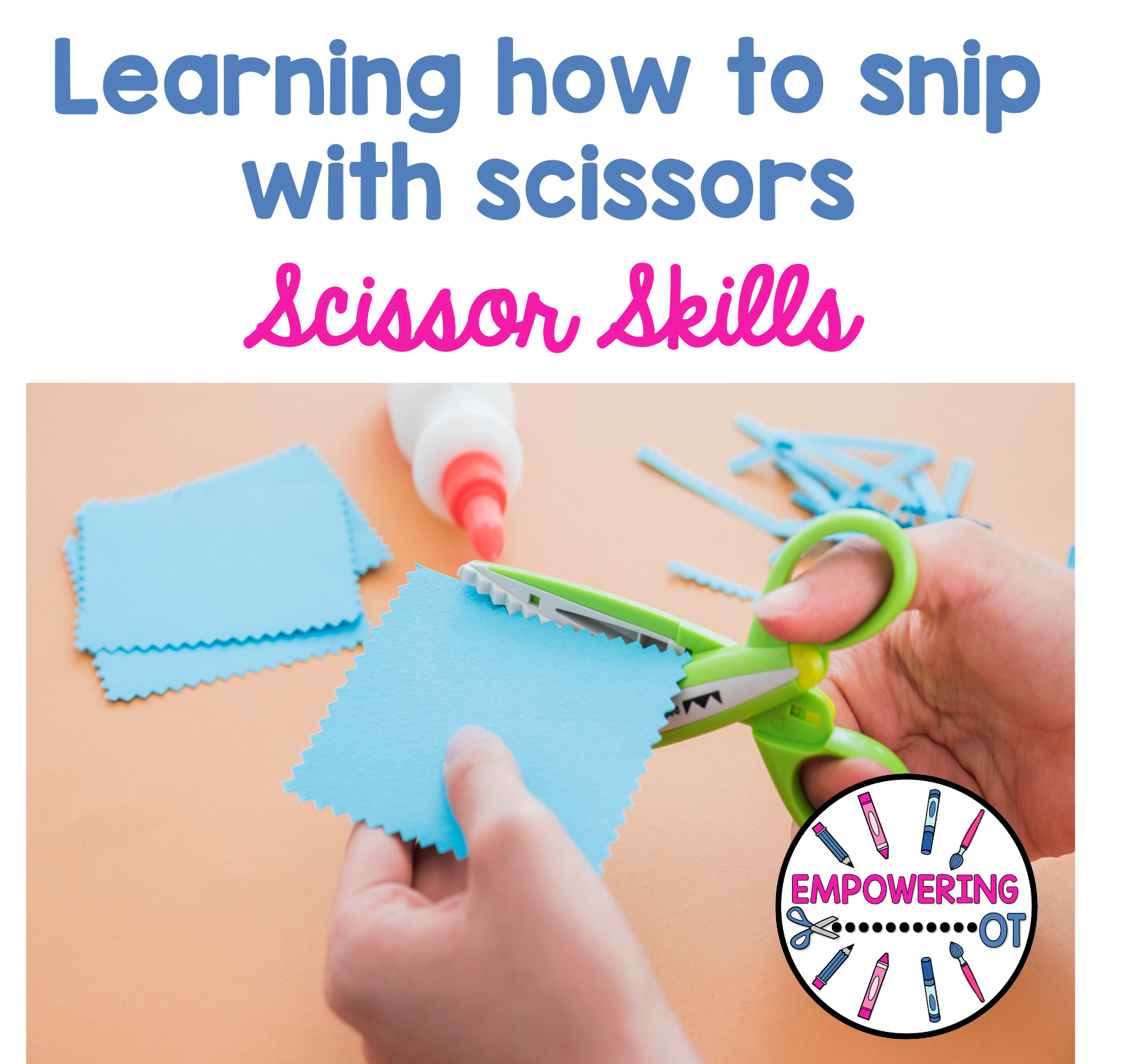 Learn to snip with scissors